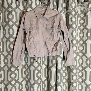 No Boundaries Blush Utility Jacket Size Medium. 0095